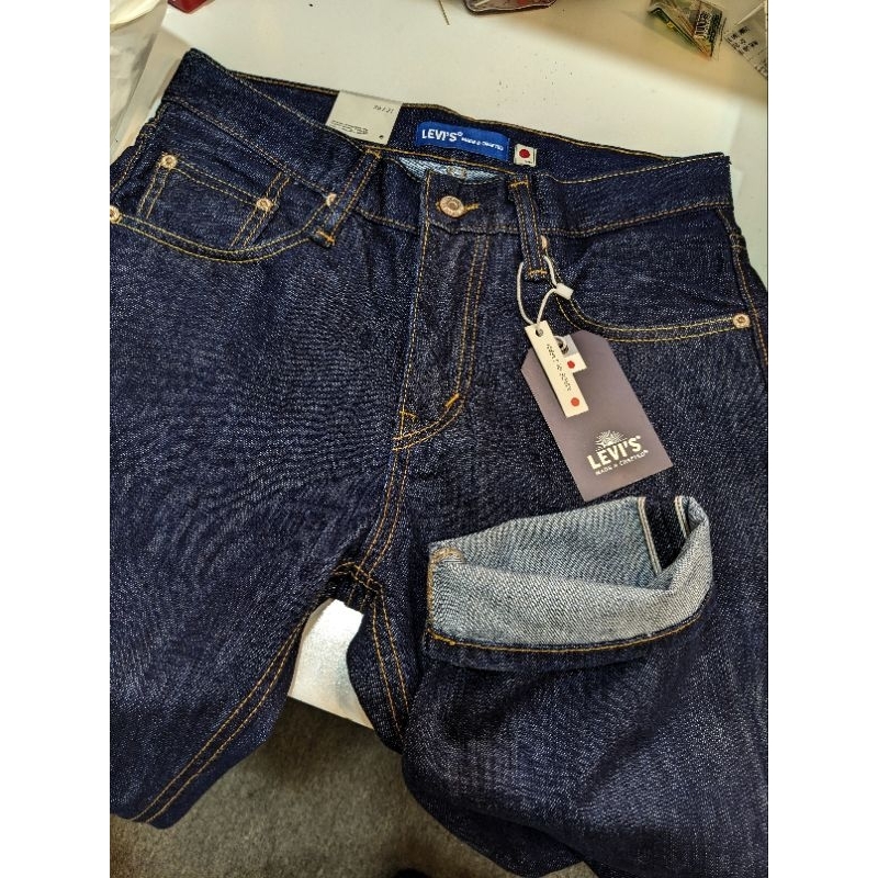 quần jean levis japan 🇯🇵 màu indigo selvedge