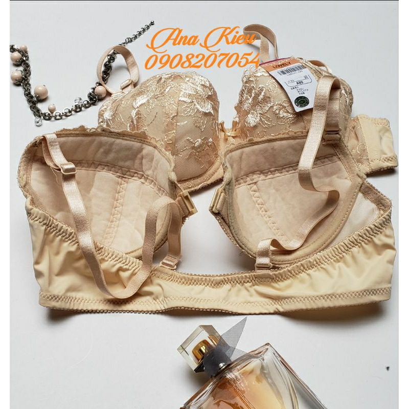 Áo ren cài trước có gọng không mút hiệu Lovely