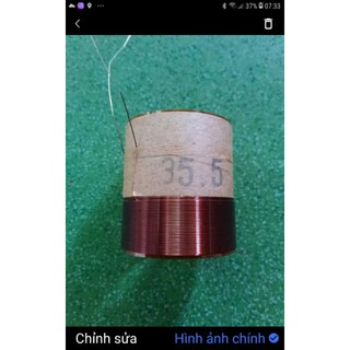 1 chiếc coil loa 2 lớp 35.5mm