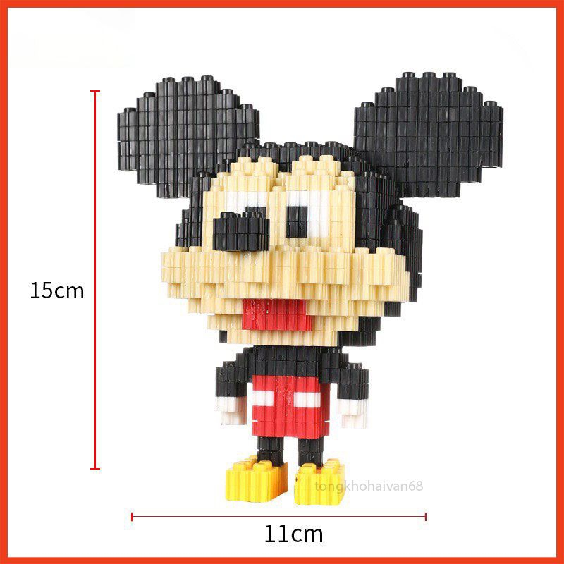 Lego mini hoạt hình 3d dễ thương ib chọn mẫu, xếp hình