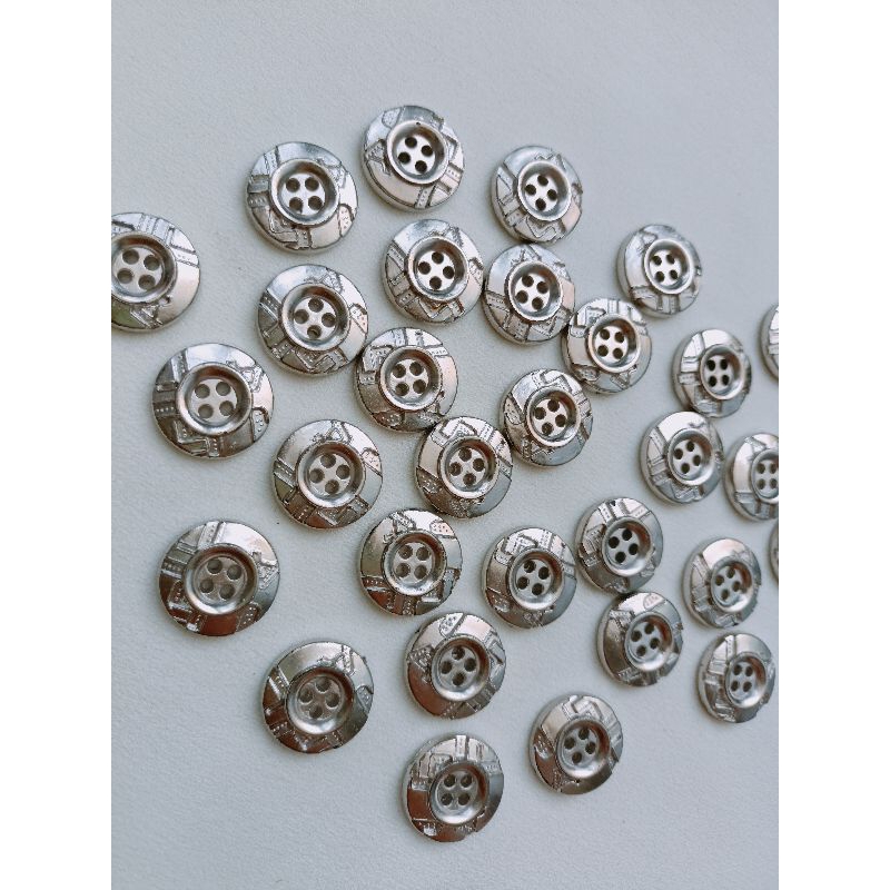 GÓI 10 NÚT BẠC SIZE 2.1cm