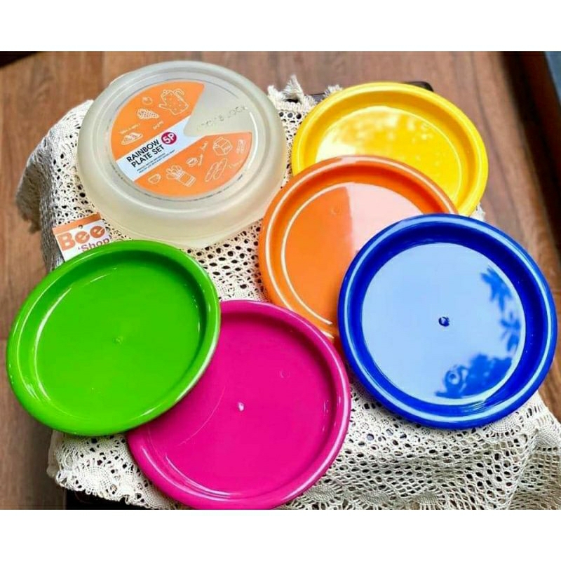 Bộ đĩa nhựa 5 màu L.o.c.k&Lock