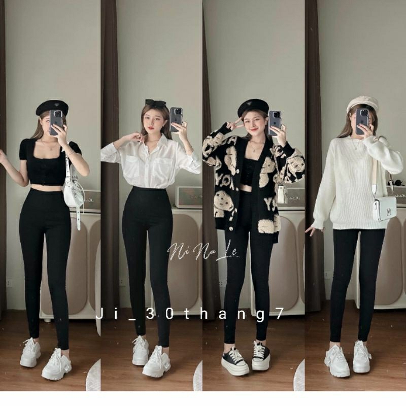 Quần Legging Umi hộp xanh Hello.