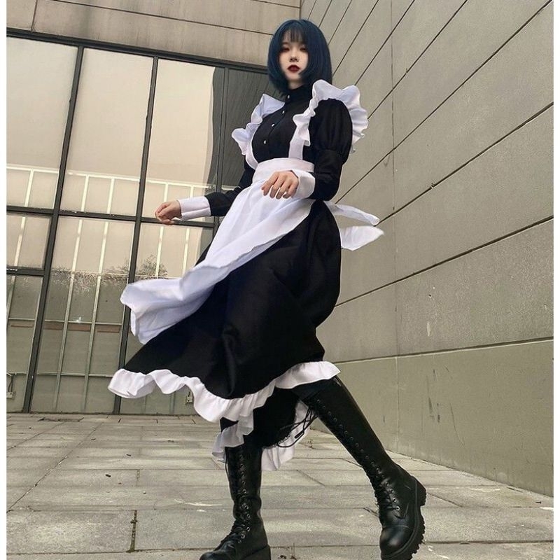 Maid dài cosplay dành cho nam nữ xịn | BigBuy360 - bigbuy360.vn