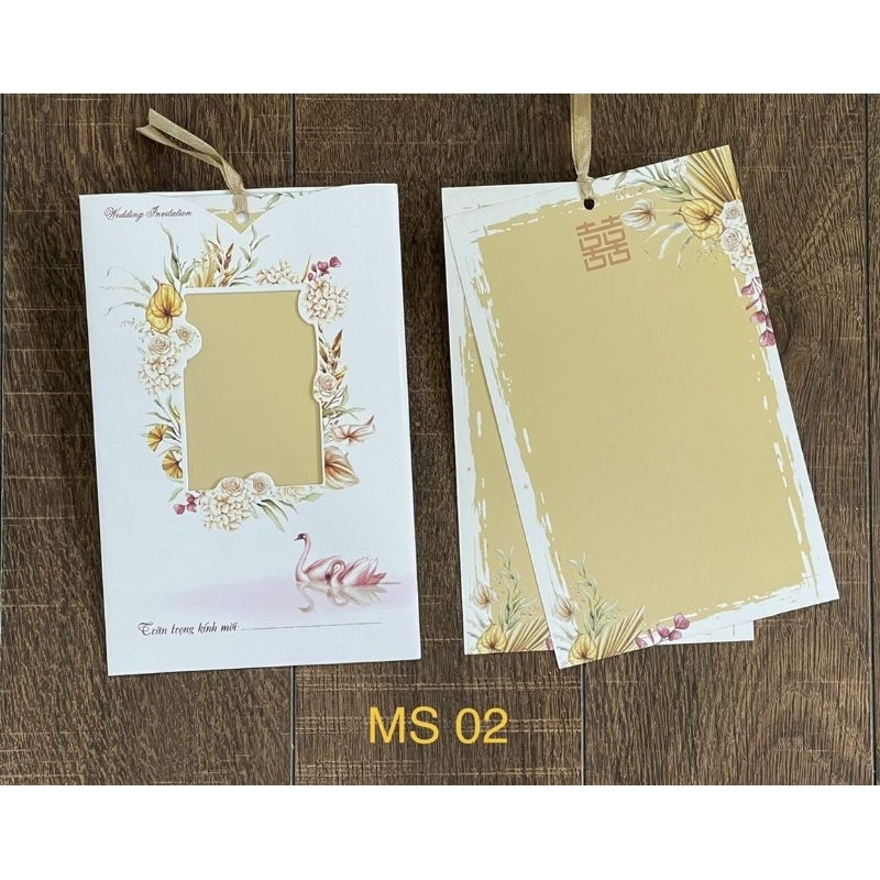 THIỆP KÈM PHONG BÌ MỚI