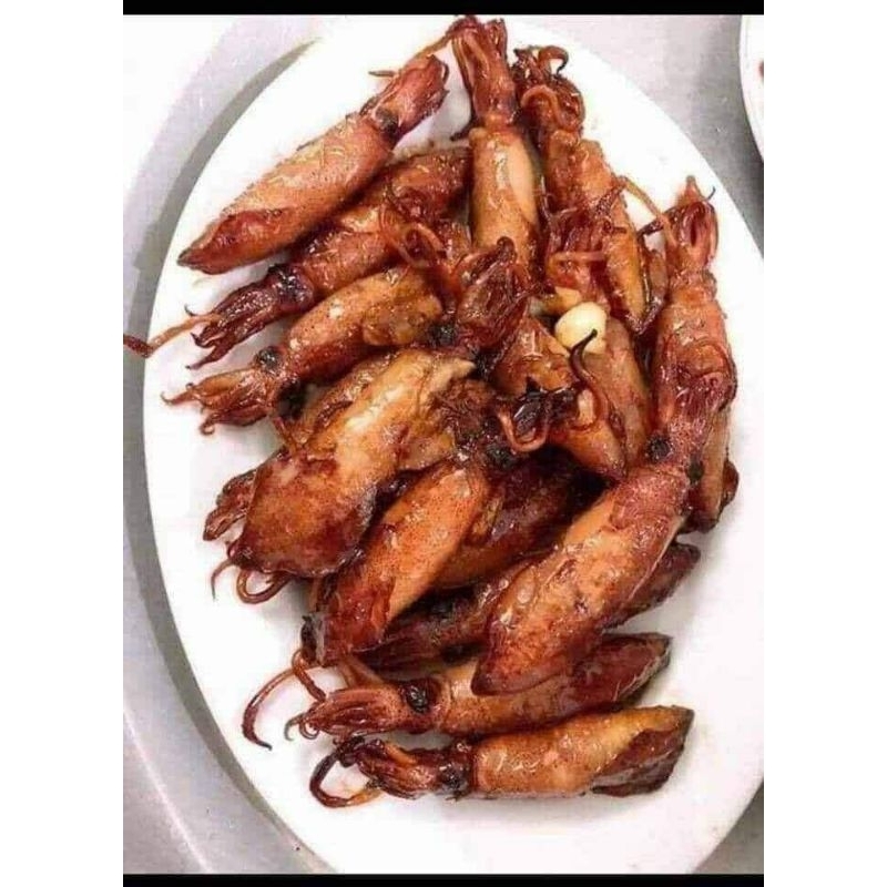 MỰC  hấp thuyền ship Hà Nội hộp 0.5kg