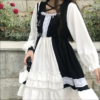 [🔥Sẵn⚡] Váy Lolita Thời Trang Nữ