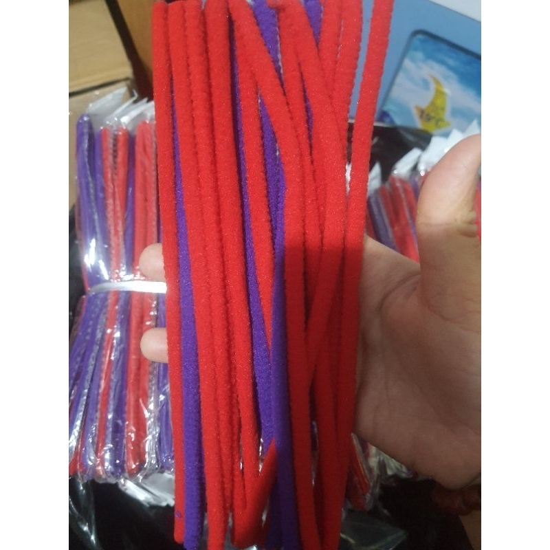 Dây kẽm nhung sợi to uốn tóc con sâu dài 30cm