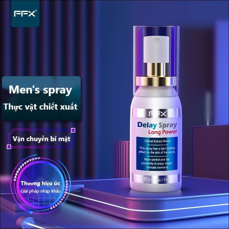 Thương hiệu úcFFX chai xịt chống xuất tinh sớm rocket 1h xuất tinh sớm xtraman xịt xuất tinh sớm 15ML
