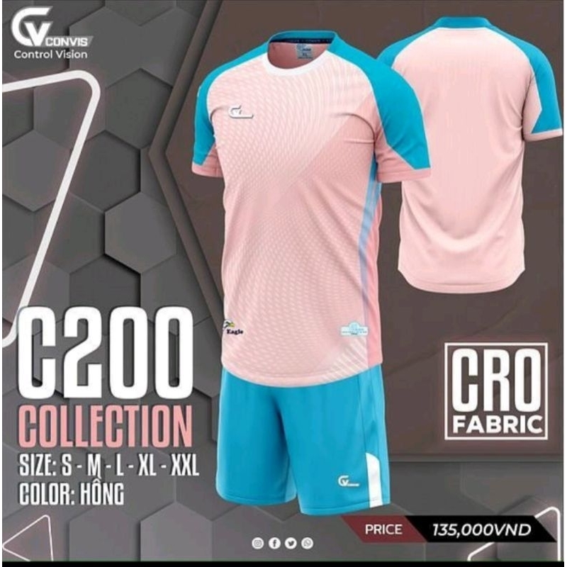 Bộ Quần Áo Thể Thao Bóng Đá Tự Thiết Kế Riki C200 Cao Cấp