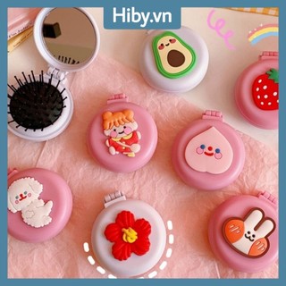 Lược chải kèm gương massage gỡ rối