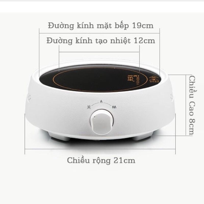 Bếp hồng ngoại mini 900W HM-901 và 800w