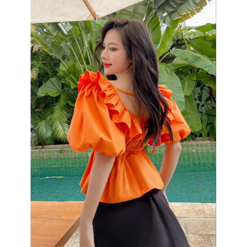 Áo kiểu tay phồng thời trang