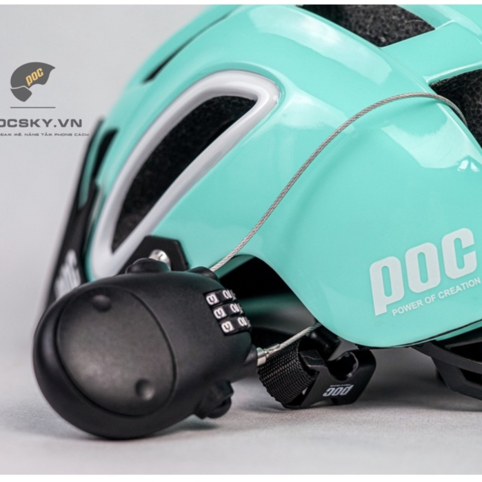 Ổ Khóa Số POC Khóa Nón Bảo Hiểm, Phụ Kiện Khóa Nón Bảo Hiểm Chống Trộm