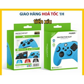 Bao silicon tay cầm Xbox One X và ONES tặng kèm 2 núm bọc cần vỏ bọc tay xbox one X Series Silicon Case