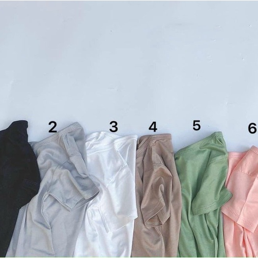 Áo Thun Lạnh Trơn Basic Cho Bé Từ 8-18kg