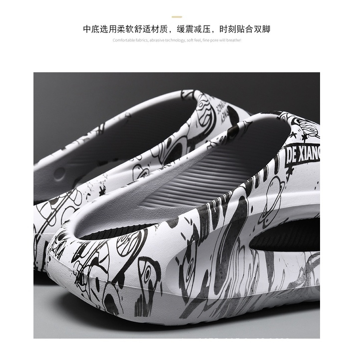 Dép bánh mì đế mềm 4cm tăng chiều cao dành cho nam mẫu mới 2023