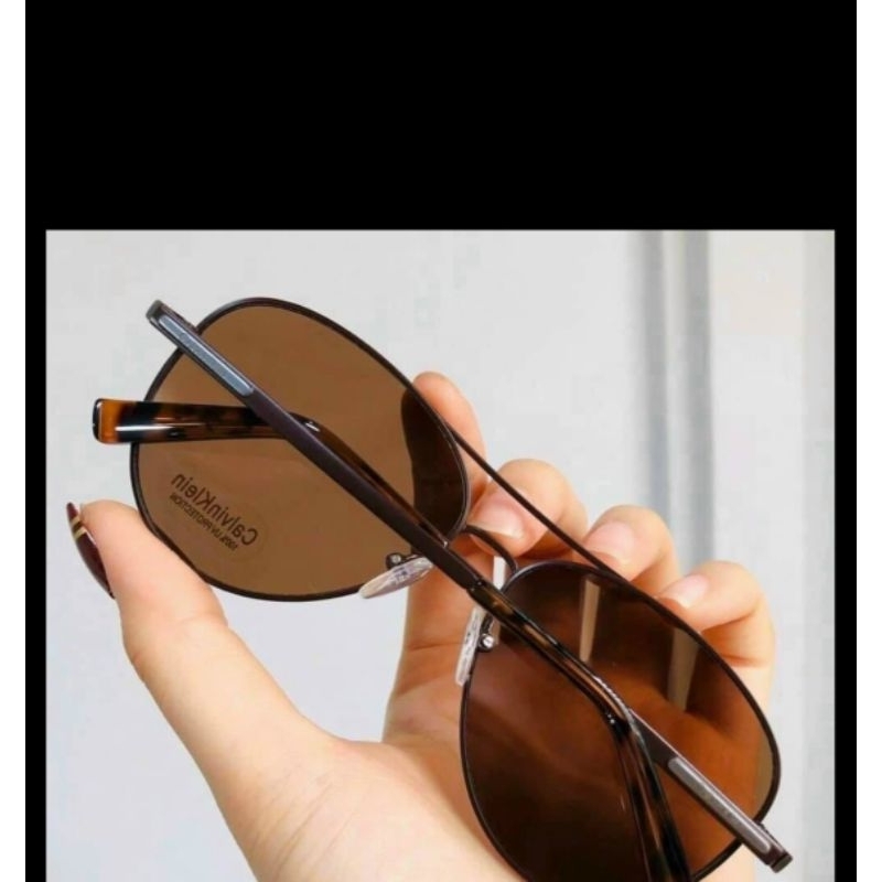 Kính râm thời trang màu nâu dành cho nam