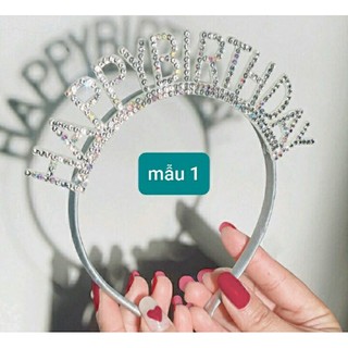 cài tóc vương miện mừng sinh nhật