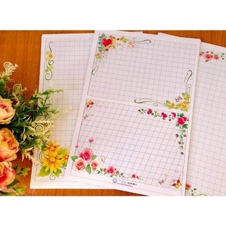 Giấy hoa luyện chữ đẹp ánh dương