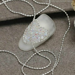Dây bi nhỏ trang trí nail