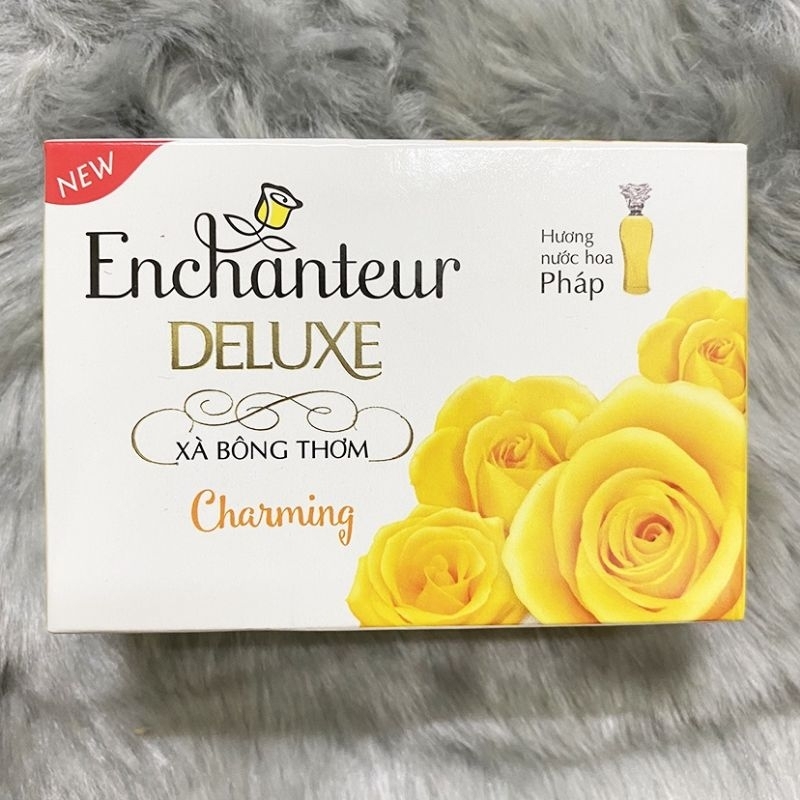 Xà bông/xà phòng cục Enchanteur Charming/Romantic 90g hương nước hoa Pháp