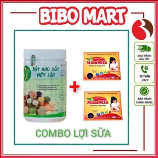 Combo lợi sữa sau sinh gồm ngũ cốc việt lộc dinh dưỡng 24 loại hạt dinh