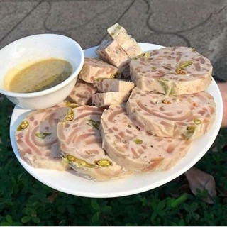 chả da heo ớt xiêm xanh Huế cây 500g❤️ Tmart - thực phẩm sạch