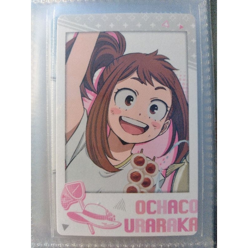 Thẻ bài snapmide Deku, Ochako, Momo