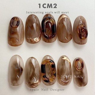 charm mắt xích trang trí móng tay