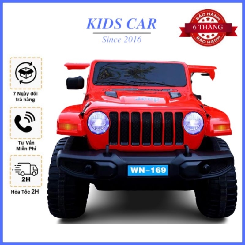 Xe ô tô điện trẻ em jeep kidscar 196 - ảnh sản phẩm 2