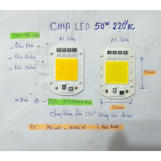 CHIP LED 50W 220V