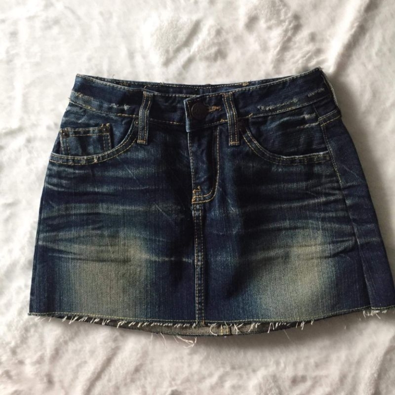 Váy jean y2k - miniskirts