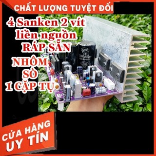 Công suất 4 sanken 2 kênh liền nguồn ráp sẵn dùng cho âmly