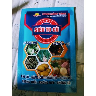 Phân bón siêu to củ