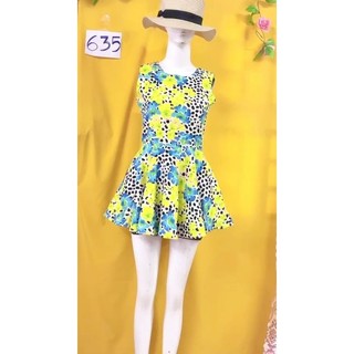 đầm hoa xòe. S635