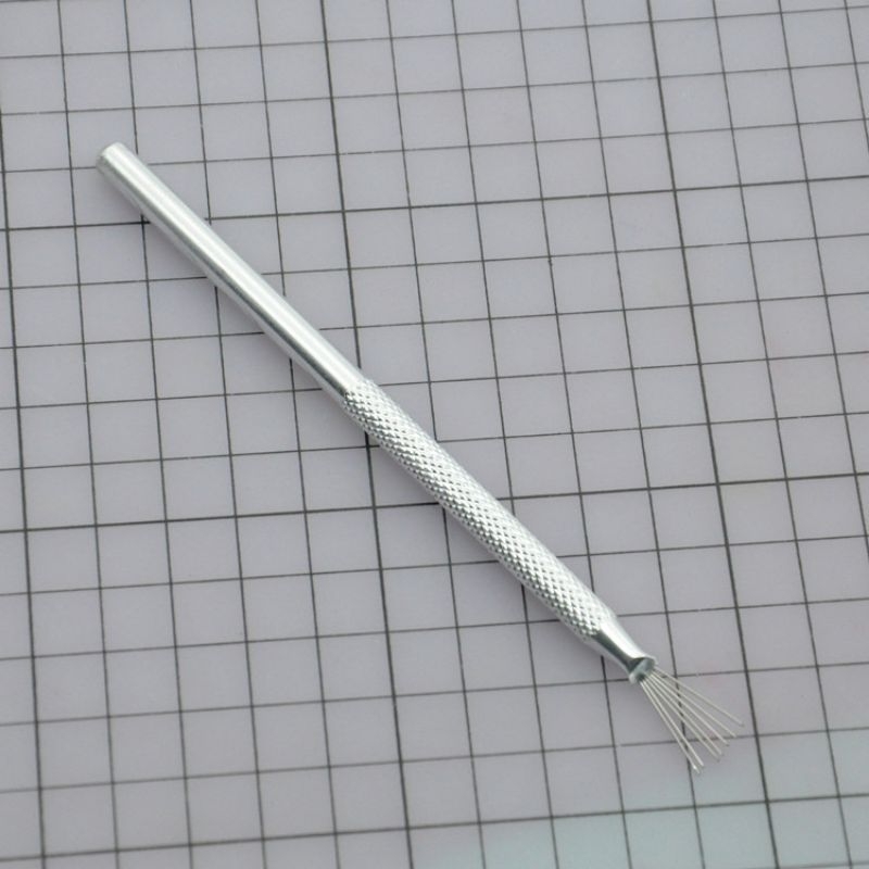 Cây dụng cụ tạo hình đất sét đầu nhọn, đầu chổi