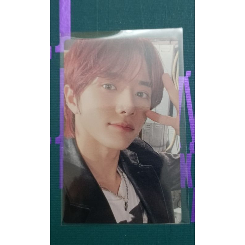 Thẻ ảnh photocard beomgyu txt official chính hãng hot hit gbgb official photocard say hi