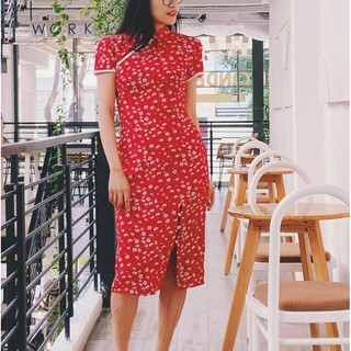 Đầm sườn xám cổ điển