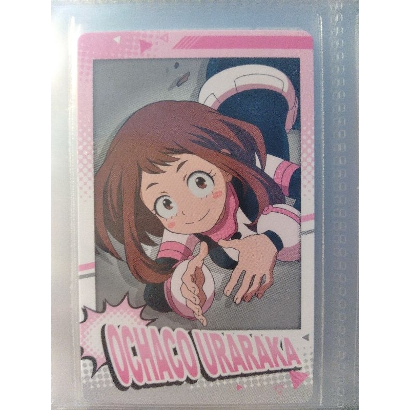 Thẻ bài snapmide Deku, Ochako, Momo