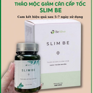 Giảm cân Slim Be Bealive giảm cân cấp tốc cho người cơ địa khó giảm