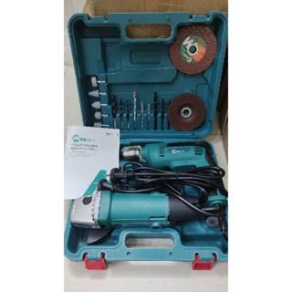 Combo Bộ máy cắt, mài điện và máy khoan điện Mailtank kèm phụ kiện