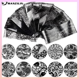 Foil ren dán trang trí móng tay,mẫu foil ren mới