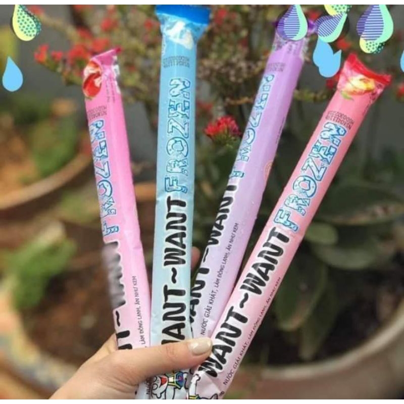 1 thùng 80 cây kem đá want want cho lựa vị