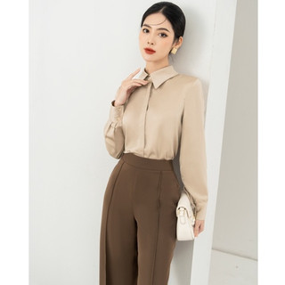 Áo Sơ Mi Cổ Đức Basic - LA292
