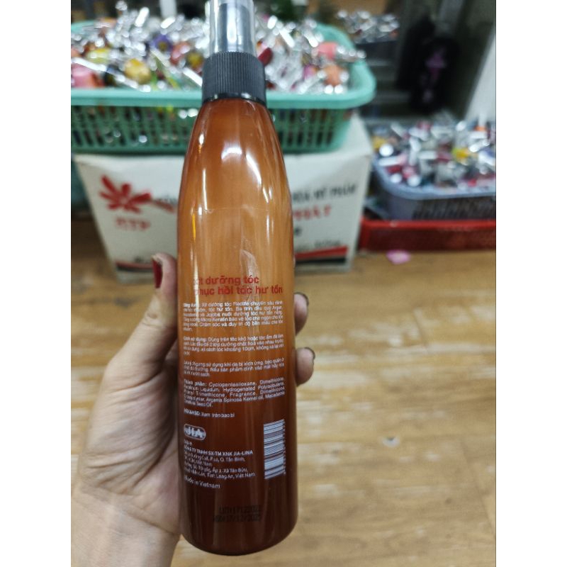 xịt dưỡng tóc phục hồi hư tổn 3 phút 200ml