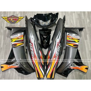 Dàn áo sirius xám ghi đen tem Lửa Y15ZR (Xem mô tả)