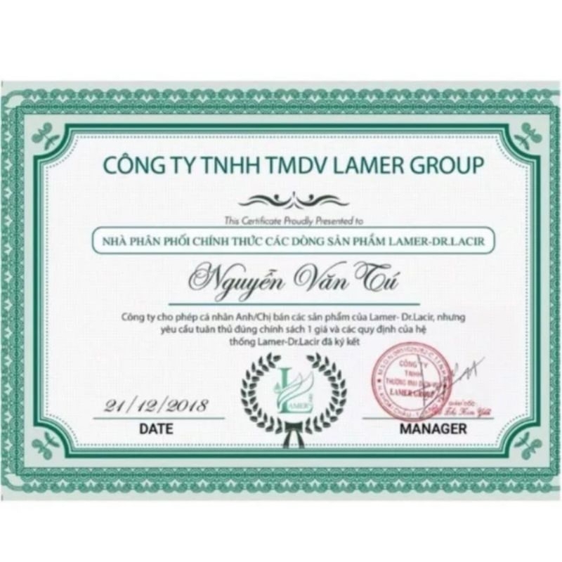 Sữa Rửa Mặt Dành Cho Da Dầu Lacir Cleanser