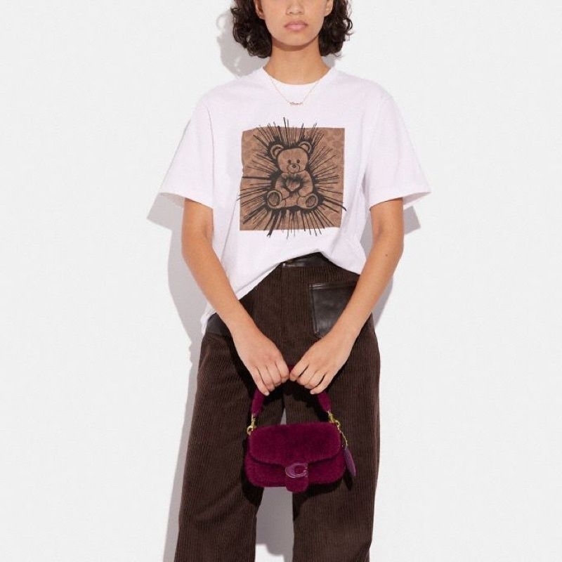 TÚI C*OACH PILLOW TABBY 18 thu đông siêu xinh