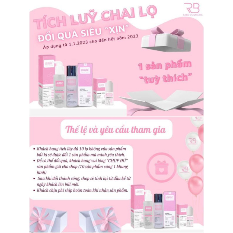 COMBO RIIBE  tặng kèm quà